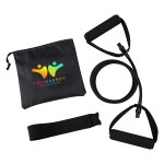 Yoga Stretch Band In Carry Pouch - 7876 BLK Colorbrite Yoga Stretch Band In Carry Pouch - 7876 BLK Colorbrite