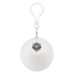 Golf Fanatic Poncho - 7750 WHT Padprint Golf Fanatic Poncho - 7750 WHT Padprint