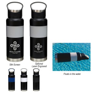 24 Oz. Floating Stainless Steel Bottle 1 24 Oz. Floating Stainless Steel Bottle 1