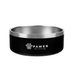 40 Oz. Stainless Steel Pet Bowl - 2312 BLK Silkscreen 40 Oz. Stainless Steel Pet Bowl - 2312 BLK Silkscreen