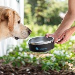 40 Oz. Stainless Steel Pet Bowl - 2312 BLK Lifestyle Silkscreen 40 Oz. Stainless Steel Pet Bowl - 2312 BLK Lifestyle Silkscreen