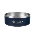 40 Oz. Stainless Steel Pet Bowl - 2312 NAV Silkscreen 40 Oz. Stainless Steel Pet Bowl - 2312 NAV Silkscreen