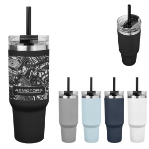 40 Oz. Full Laser Naomi Intrepid Stainless Steel Tumbler 1 40 Oz. Full Laser Naomi Intrepid Stainless Steel Tumbler 1