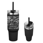 40 Oz. Full Laser Naomi Intrepid Stainless Steel Tumbler - 500770 BLK Laser 40 Oz. Full Laser Naomi Intrepid Stainless Steel Tumbler - 500770 BLK Laser