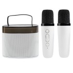 Magic Mic Karaoke Set - 25196 WHTBLK Blank Magic Mic Karaoke Set - 25196 WHTBLK Blank
