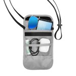 Rfid Data Blocking Neck Wallet - 80019 GRA Contents Rfid Data Blocking Neck Wallet - 80019 GRA Contents