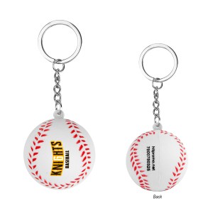 Baseball Stress Reliever Keychain 1 Baseball Stress Reliever Keychain 1