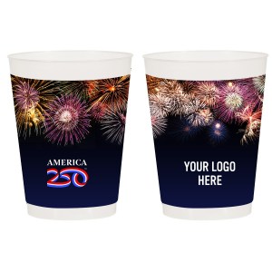 America250™ 16 Oz. Full Color Frost Flex Stadium Cup 1 America250™ 16 Oz. Full Color Frost Flex Stadium Cup 1