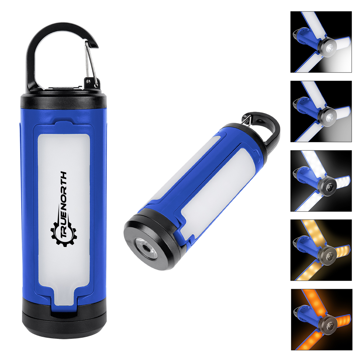 Led Multi-function Rechargeable Lantern With Carabiner 1