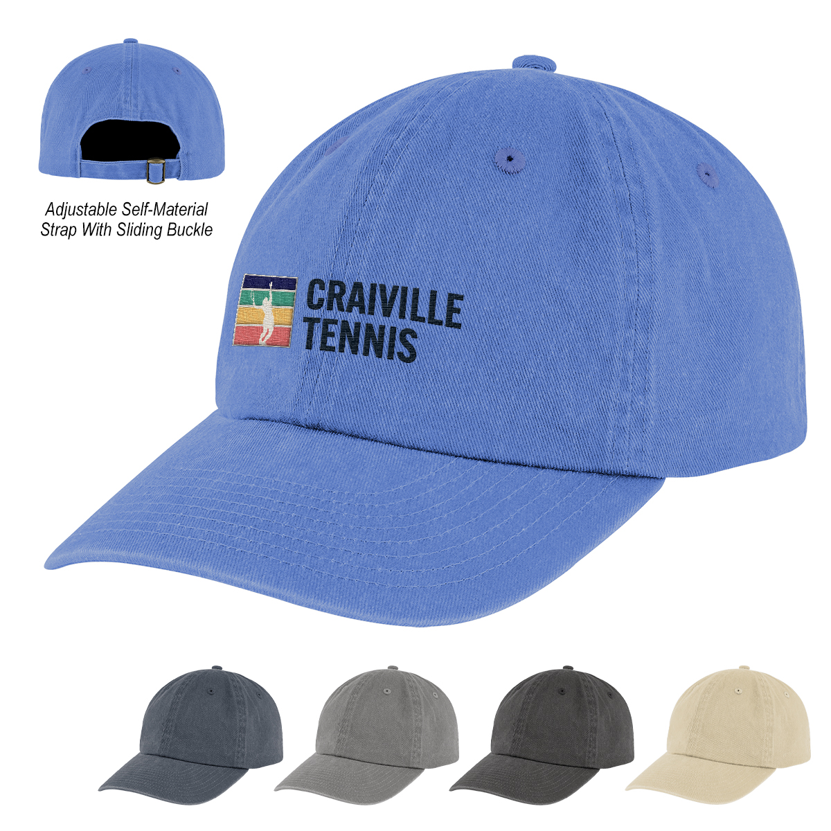 Varsity Washed Cotton Cap 1