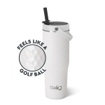 30 Oz. Swig Life™ Golf Ball To-go Tumbler - 56137 WHT Texture 30 Oz. Swig Life™ Golf Ball To-go Tumbler - 56137 WHT Texture
