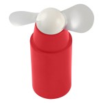 Mini Fan With Removable Cap - 85 RED Open Mini Fan With Removable Cap - 85 RED Open