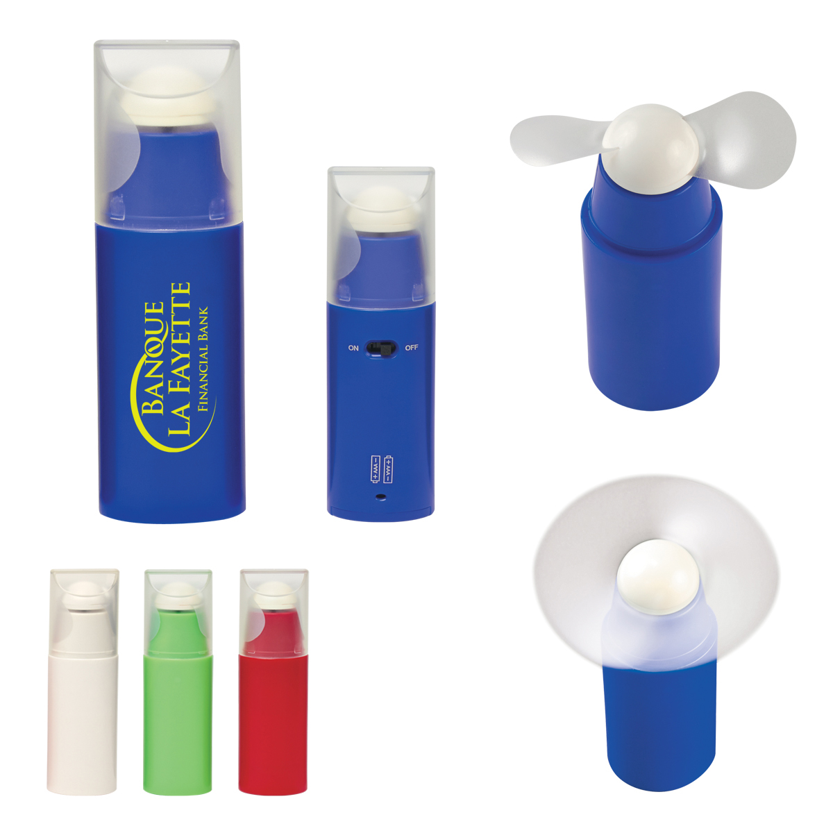Mini Fan With Removable Cap 1