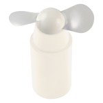 Mini Fan With Removable Cap - 85 WHT Open Mini Fan With Removable Cap - 85 WHT Open