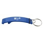 Curve Aluminum Bottle Opener - 2060 BLU Laser Curve Aluminum Bottle Opener - 2060 BLU Laser