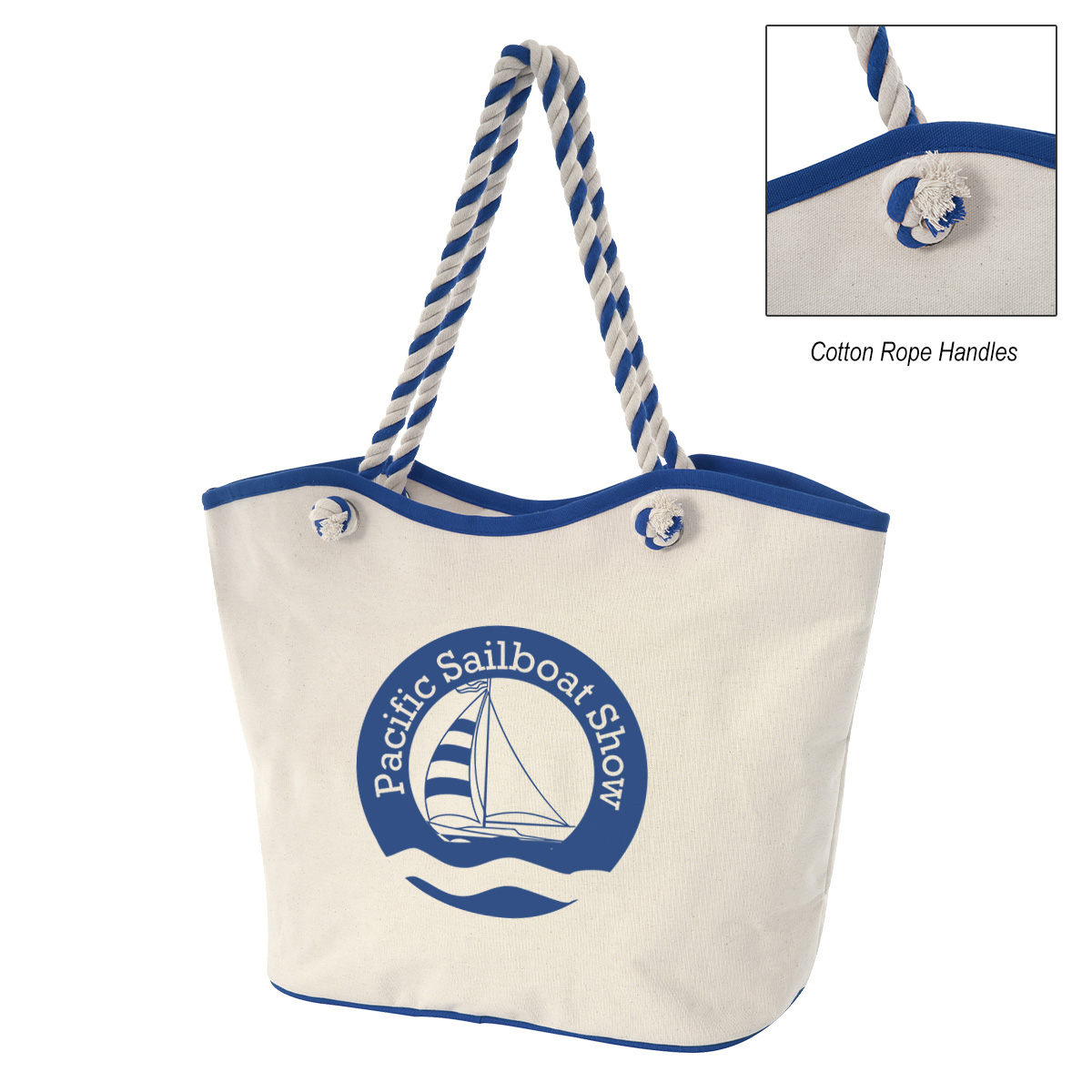 Maui 8 Oz. Laminated Cotton Tote Bag 1
