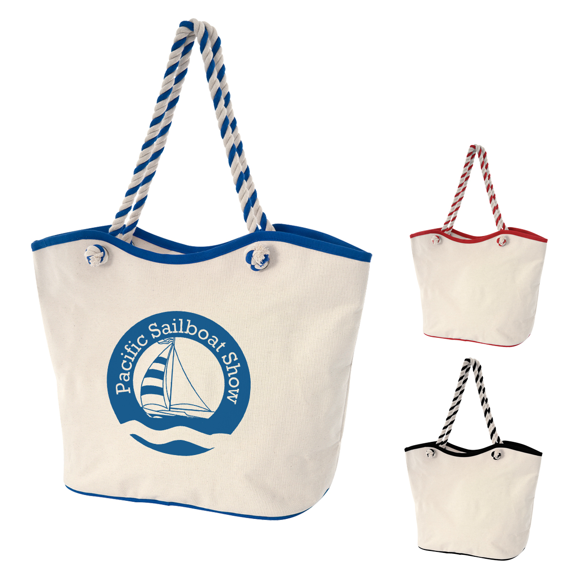 Maui 8 Oz. Laminated Cotton Tote Bag 1