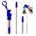 Straw Kit With Bottle Opener - 5241 BLU Digibrite Straw Kit With Bottle Opener - 5241 BLU Digibrite