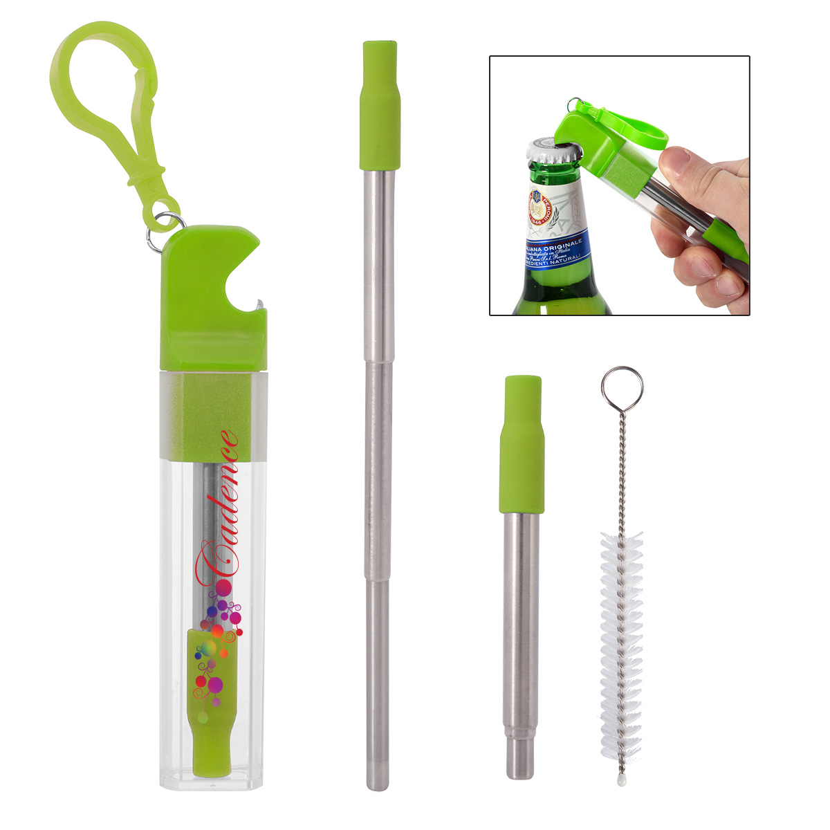Straw Kit With Bottle Opener 1