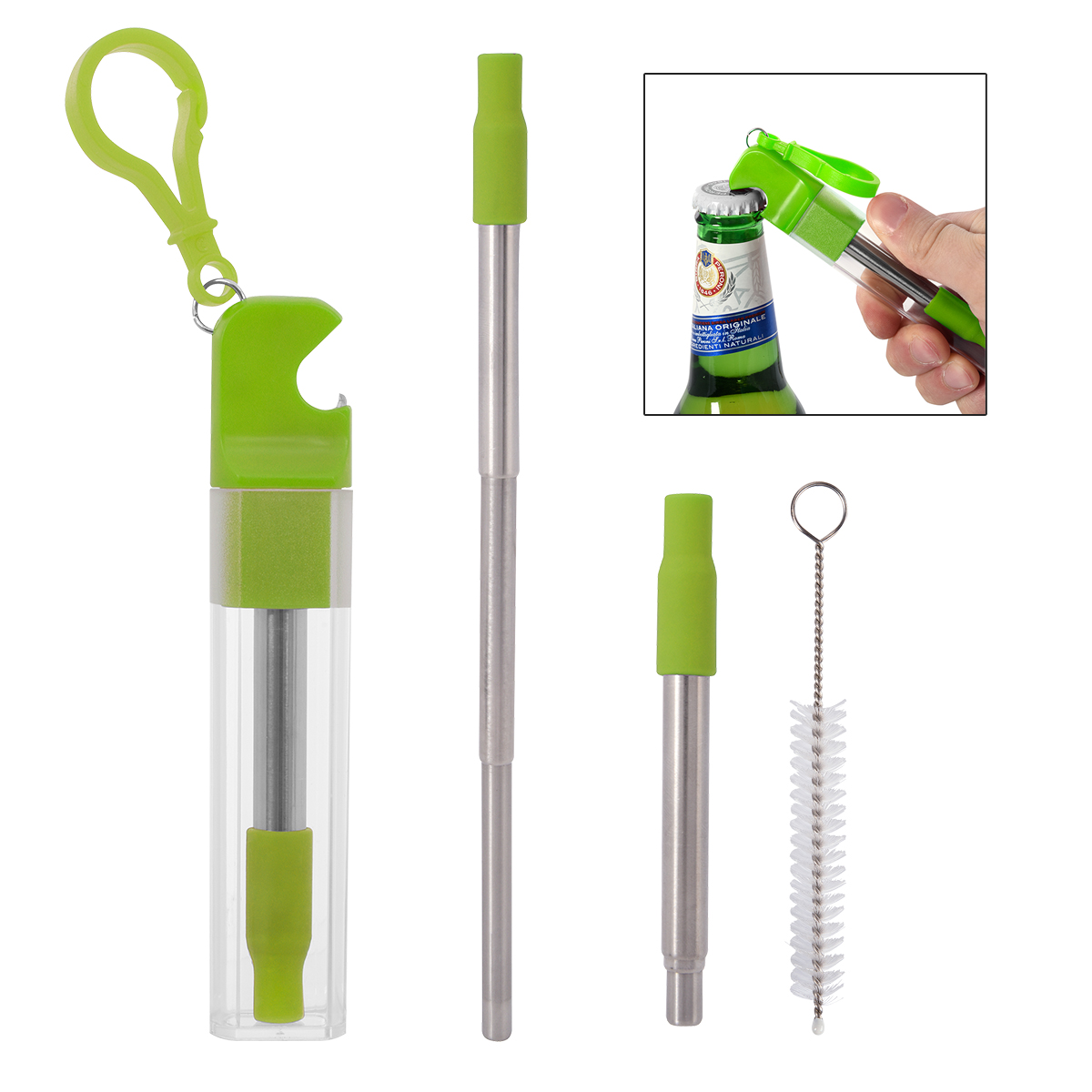 Straw Kit With Bottle Opener 1