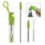 Straw Kit With Bottle Opener - 5241 LIM Silkscreen Straw Kit With Bottle Opener - 5241 LIM Silkscreen