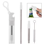 Straw Kit With Bottle Opener - 5241 WHT Straw Kit With Bottle Opener - 5241 WHT