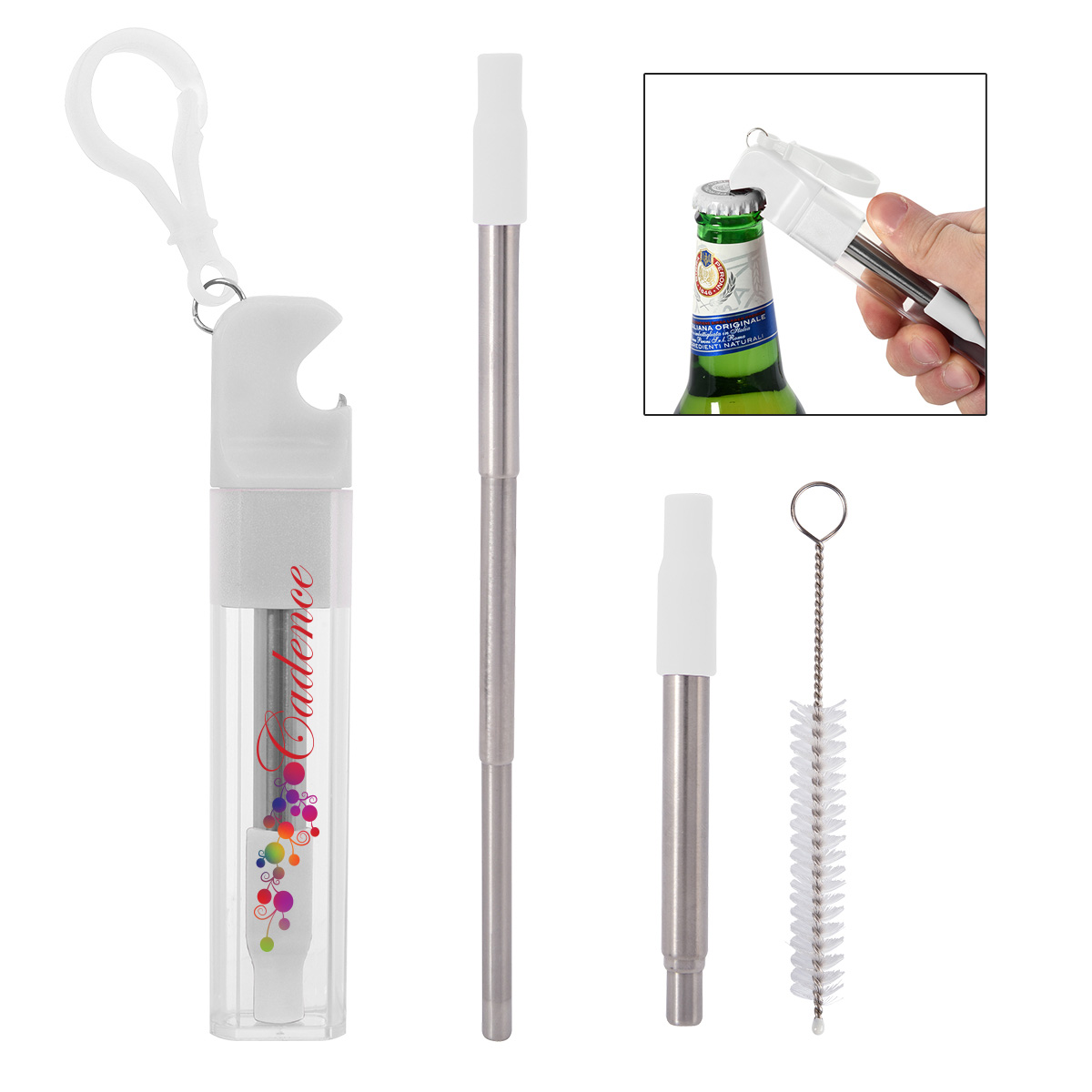 Straw Kit With Bottle Opener 1
