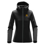 Stormtech Orbiter Softshell Hoody - KSH1W BLACK DOLPHIN Embroidery Stormtech Orbiter Softshell Hoody - KSH1W BLACK DOLPHIN Embroidery
