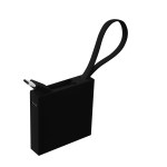 Rabs Pocket Size Power Bank - 25245 BLK Angle Rabs Pocket Size Power Bank - 25245 BLK Angle