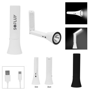 2-in-1 Rechargeable Flashlight And Lamp 1 2-in-1 Rechargeable Flashlight And Lamp 1