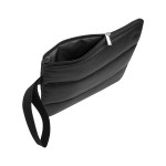 Chelsea Puffer Wristlet Pouch - 30150 BLK Open Chelsea Puffer Wristlet Pouch - 30150 BLK Open