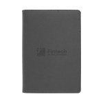Recycled Power Folio With Wireless Charger & Power Bank - 25172 GRA Deboss Recycled Power Folio With Wireless Charger & Power Bank - 25172 GRA Deboss