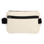Aware™ 10 Oz. Recycled Cotton Canvas Belt Bag - 3259 NAT Back Aware™ 10 Oz. Recycled Cotton Canvas Belt Bag - 3259 NAT Back