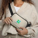 Aware™ 10 Oz. Recycled Cotton Canvas Belt Bag - 3259 NAT Lifestyle Colorbrite Aware™ 10 Oz. Recycled Cotton Canvas Belt Bag - 3259 NAT Lifestyle Colorbrite