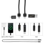 3%27 100w Light-up Quick Charge Cable 1 3%27 100w Light-up Quick Charge Cable 1