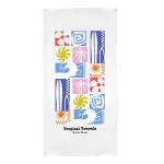 Baja Heavy-weight Beach Towel - 8093 WHT Colorbrite Baja Heavy-weight Beach Towel - 8093 WHT Colorbrite
