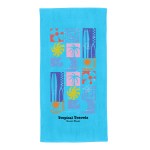 Baja Heavy-weight Beach Towel - 8093 BLU Colorbrite Baja Heavy-weight Beach Towel - 8093 BLU Colorbrite
