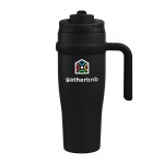 30 Oz. Apex Sip & Chug Recycled Stainless Steel Tumbler - 50322 BLK Colorbrite 30 Oz. Apex Sip & Chug Recycled Stainless Steel Tumbler - 50322 BLK Colorbrite