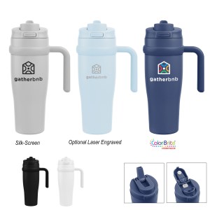 30 Oz. Apex Sip & Chug Recycled Stainless Steel Tumbler 1 30 Oz. Apex Sip & Chug Recycled Stainless Steel Tumbler 1