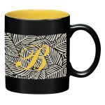 11 Oz. Full Color Aztec Mug - 57156 BLKYEL Megabrite 11 Oz. Full Color Aztec Mug - 57156 BLKYEL Megabrite