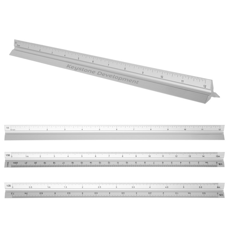 12" Triangular Ruler 1 12" Triangular Ruler 1