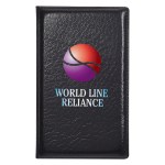 Leather Look Padfolio With Sticky Notes & Flags - 1360 BLK Digibrite Leather Look Padfolio With Sticky Notes & Flags - 1360 BLK Digibrite