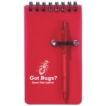 Spiral Jotter & Pen - 6980 FSTRED Padprint Spiral Jotter & Pen - 6980 FSTRED Padprint