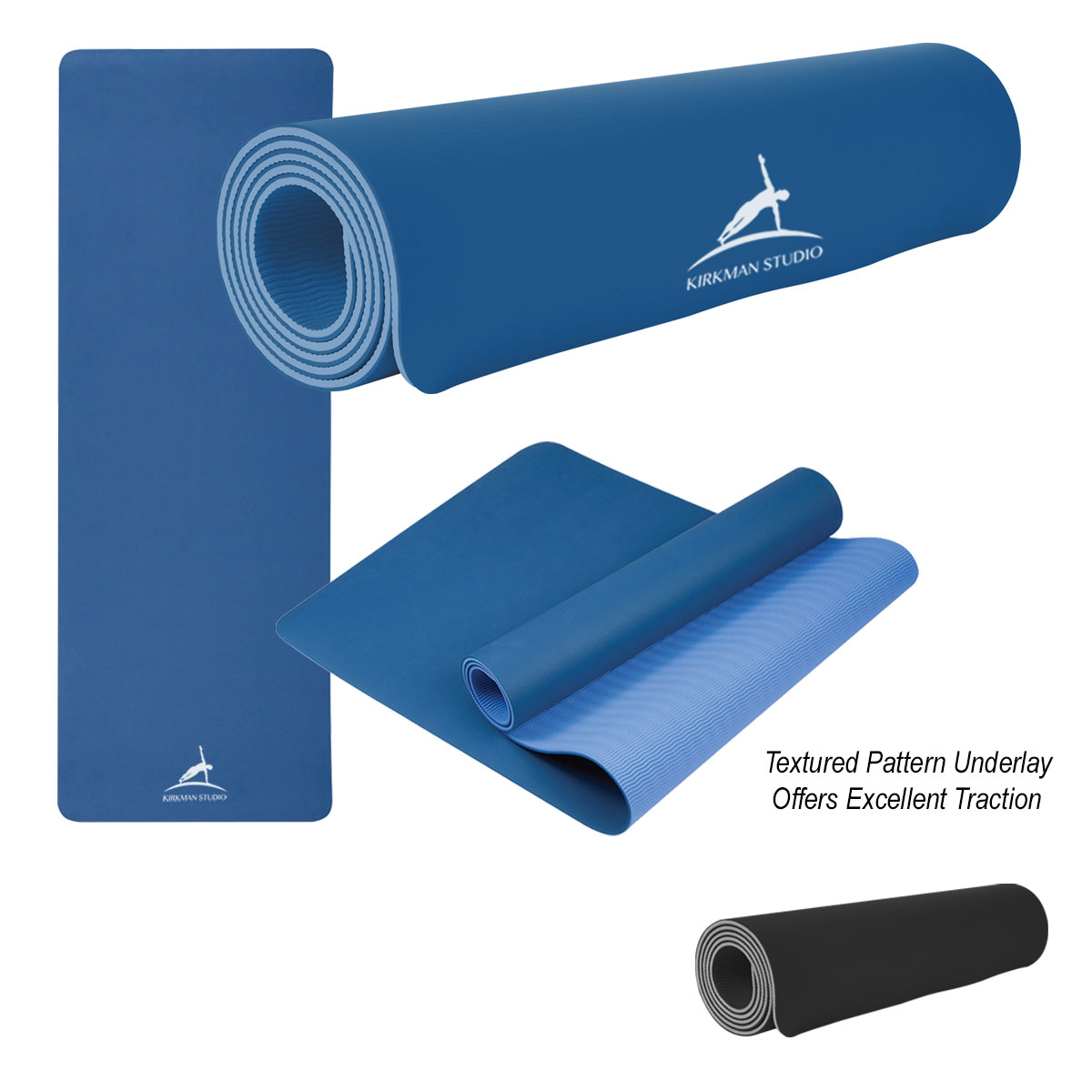 Two-tone Double Layer Yoga Mat 1