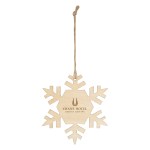 Wood Ornament - Snowflake - 1229 WOOD Laser Wood Ornament - Snowflake - 1229 WOOD Laser
