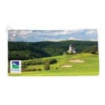 Golf Towel - Dye Sublimated - TOWEL GOLF SM WHT DyeSub Golf Towel - Dye Sublimated - TOWEL GOLF SM WHT DyeSub
