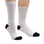 Athletic Crew Socks - 99152 WHT Athletic Crew Socks - 99152 WHT