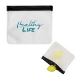 Reusable Zip Top Storage Bags - 75007 CLRCHA Silkscreen Reusable Zip Top Storage Bags - 75007 CLRCHA Silkscreen