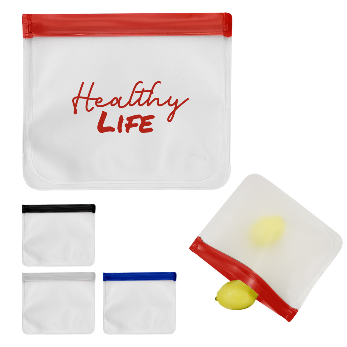 Reusable Zip Top Storage Bags 1