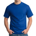 Hanes Men's Authentic-t T-shirt - 5250T DeepRoyal Hanes Men's Authentic-t T-shirt - 5250T DeepRoyal